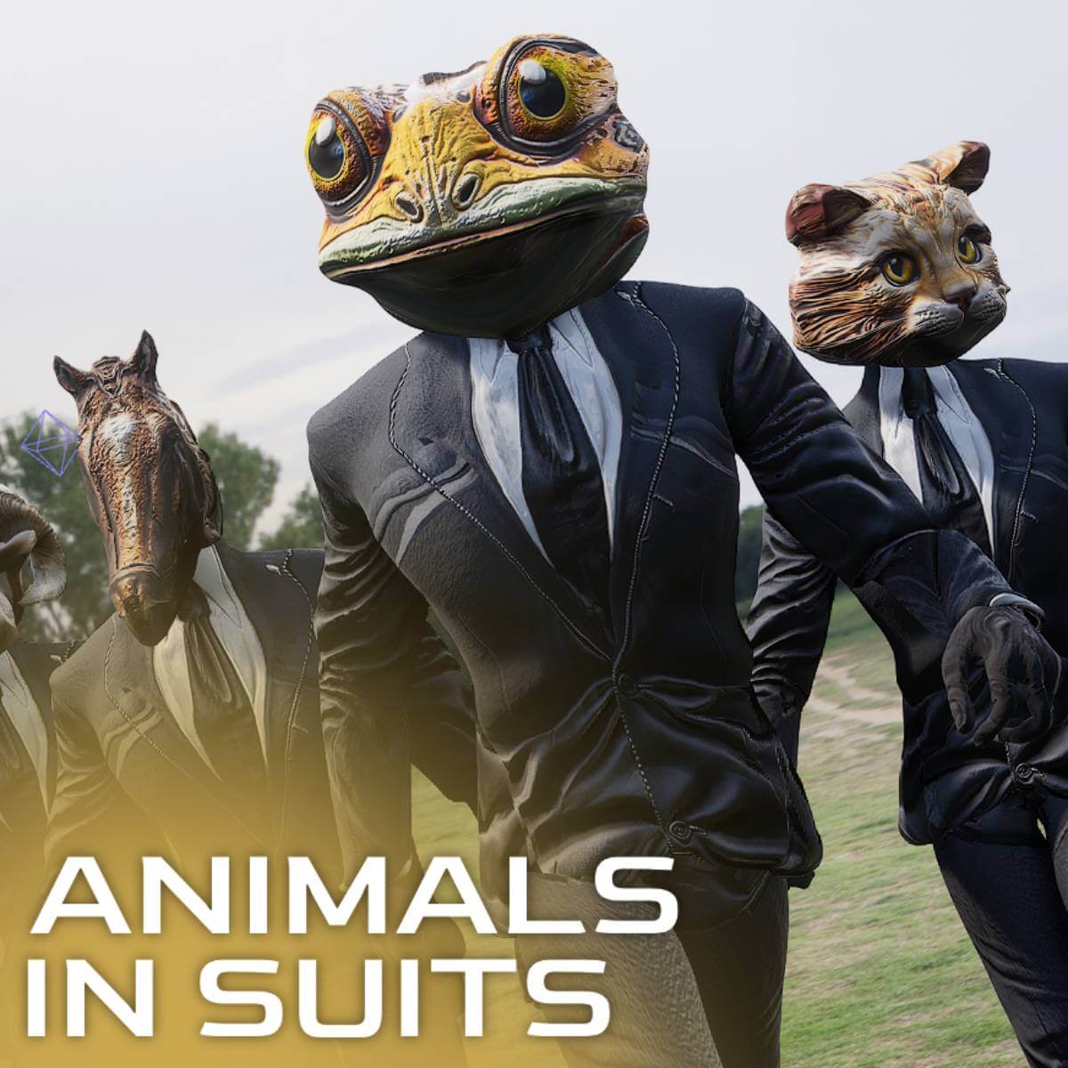 Animals In Suit Pack 3 - Thumbnail