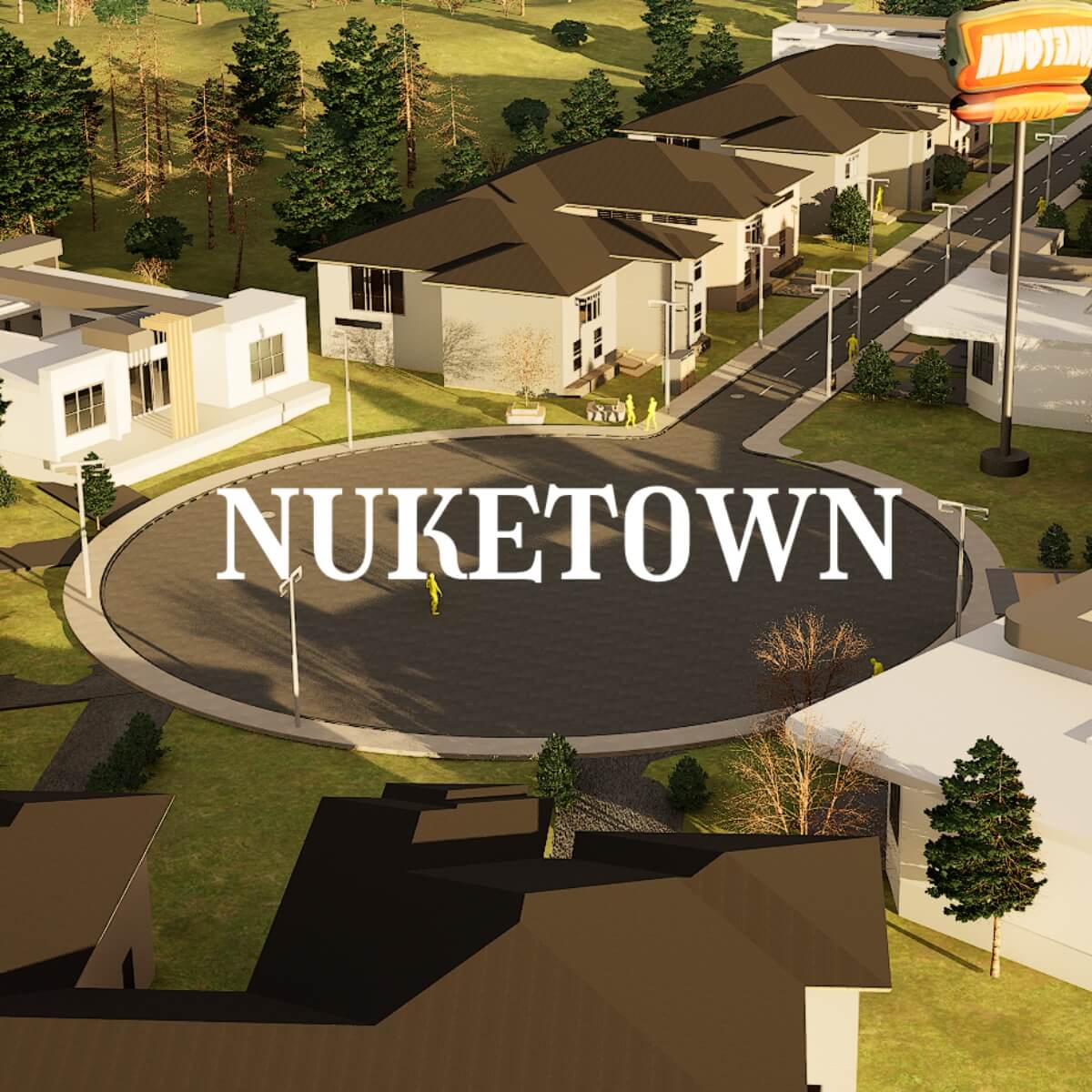 Nuke Town Environment - Thumbnail