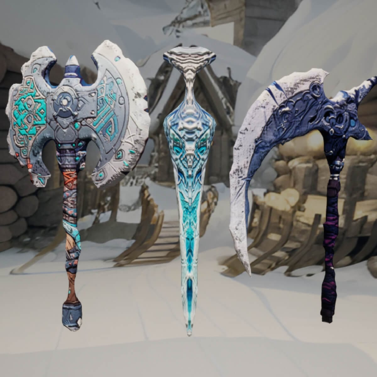 Snowday Weapon Pack 1 - Thumbnail