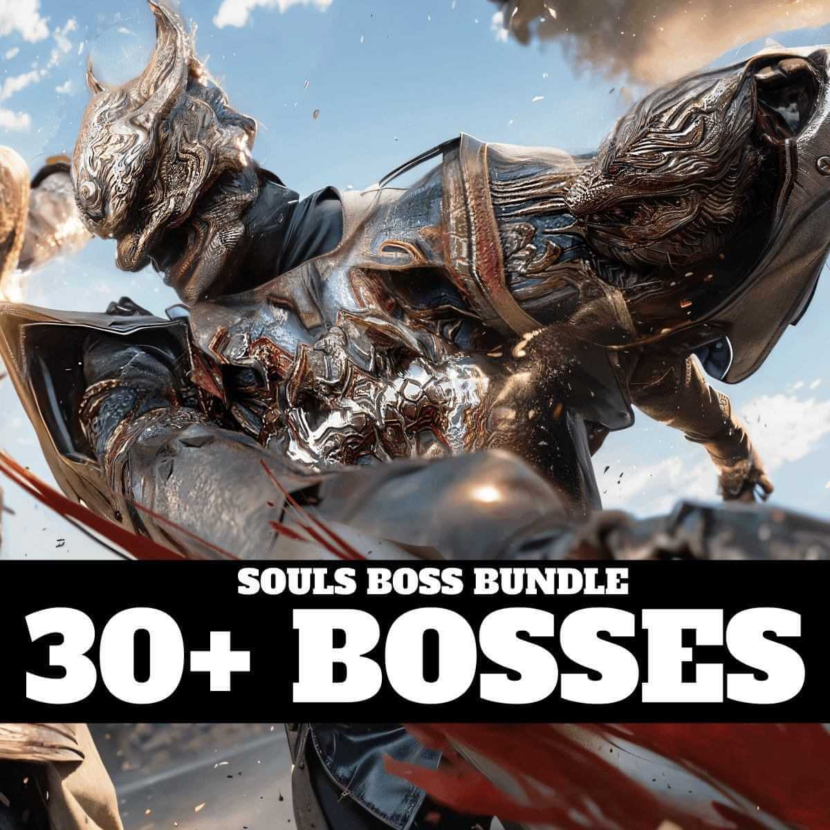 Souls Pack 27 - Boss Bundle - 30+ Bosses - Thumbnail