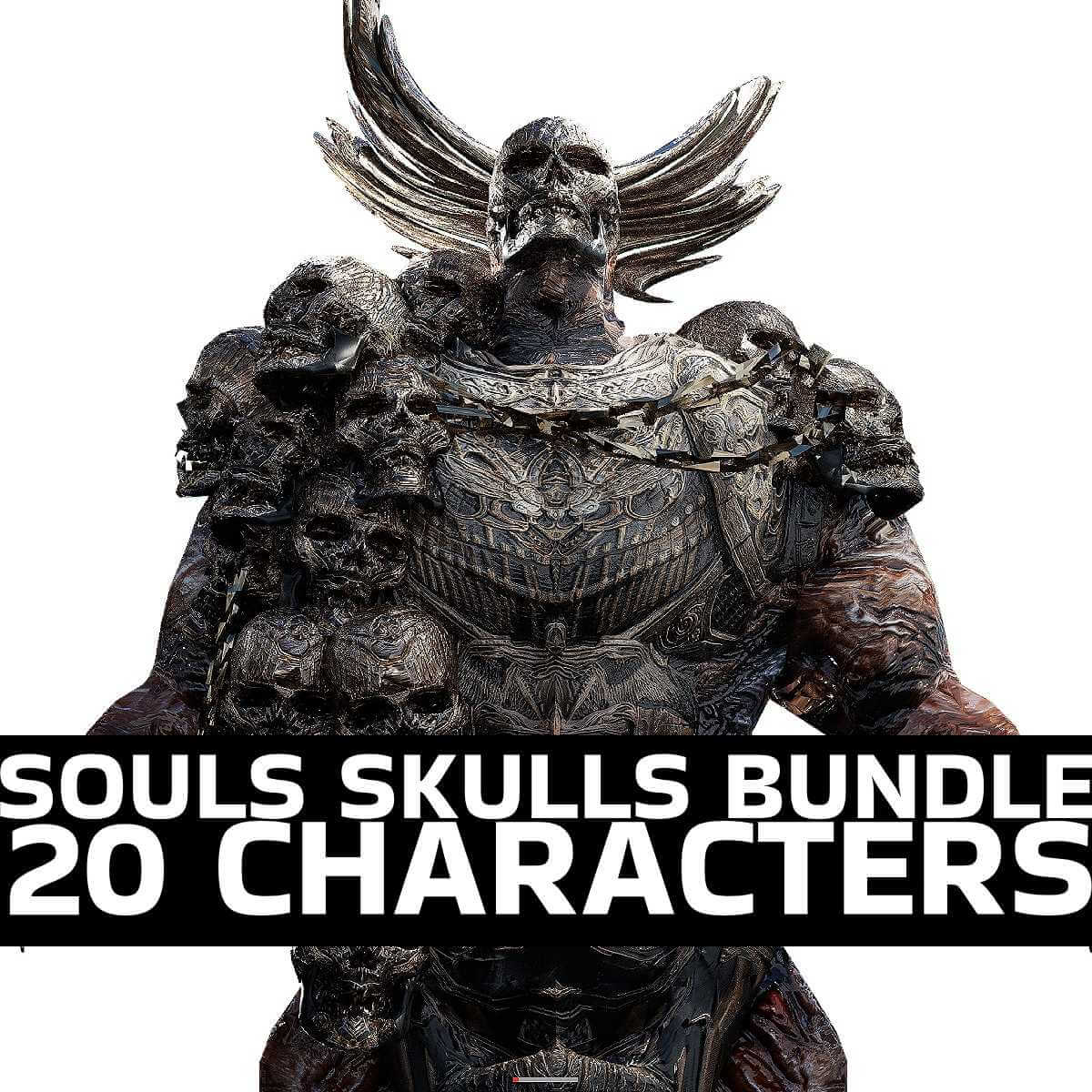 Souls Pack 29 - Skulls - Thumbnail