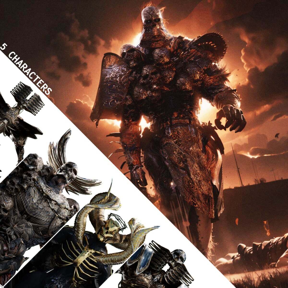 Souls Pack 4 - Skull Kings - Thumbnails