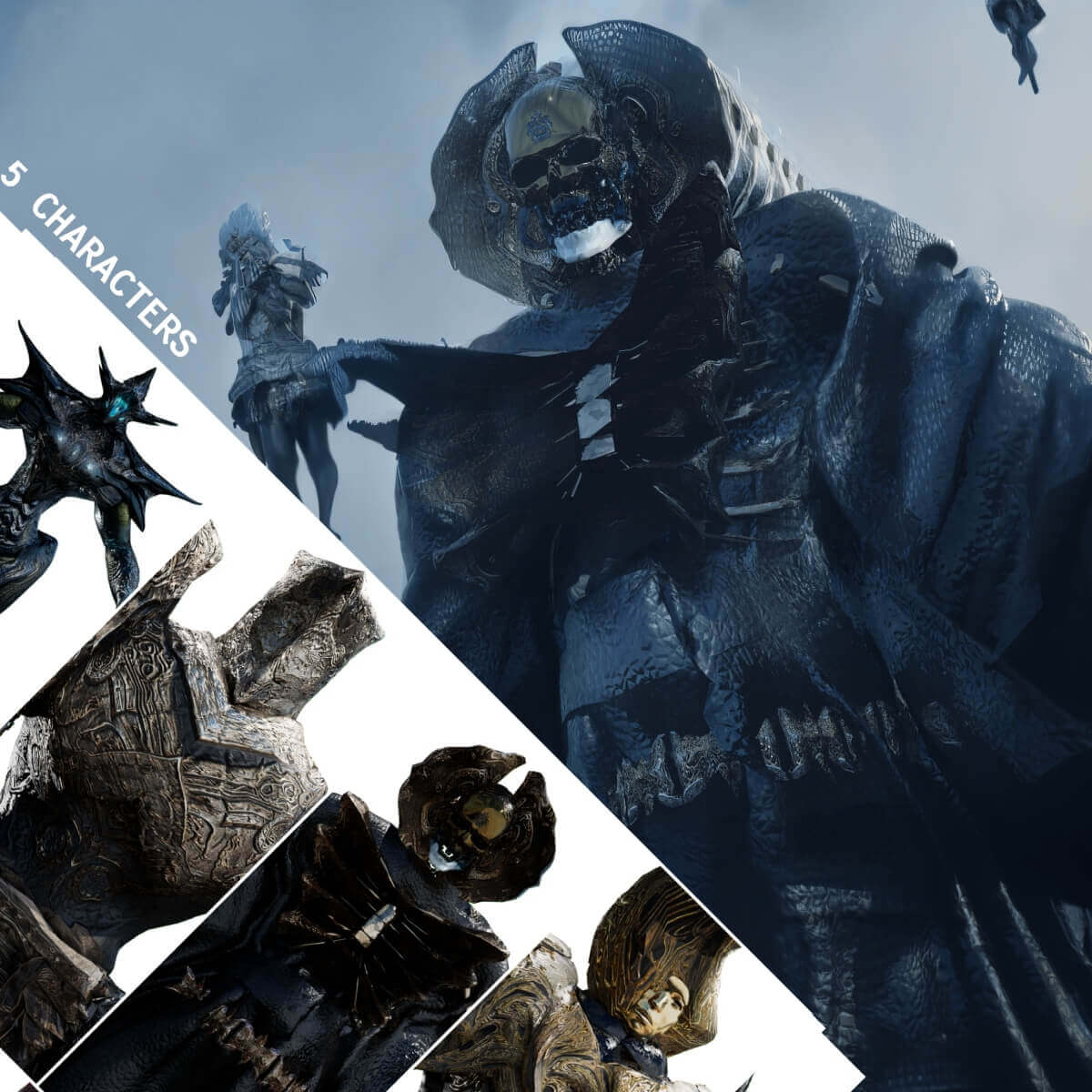 Souls Pack 9 - Dungeon Guardians - Thumbnails