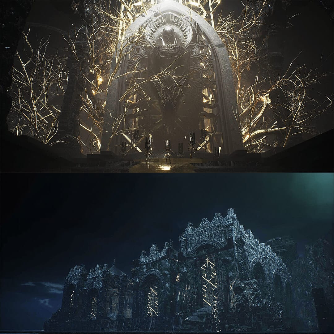 Dark Fantasy Temple Environment - Thumbnail
