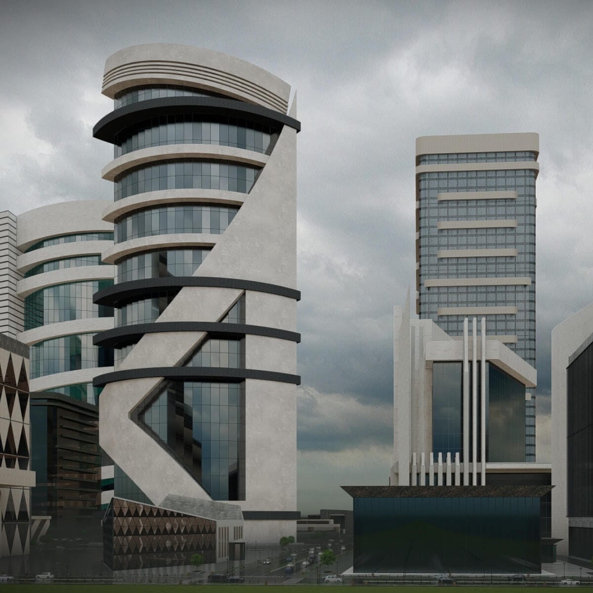 Modern City Environment - Thumbnail