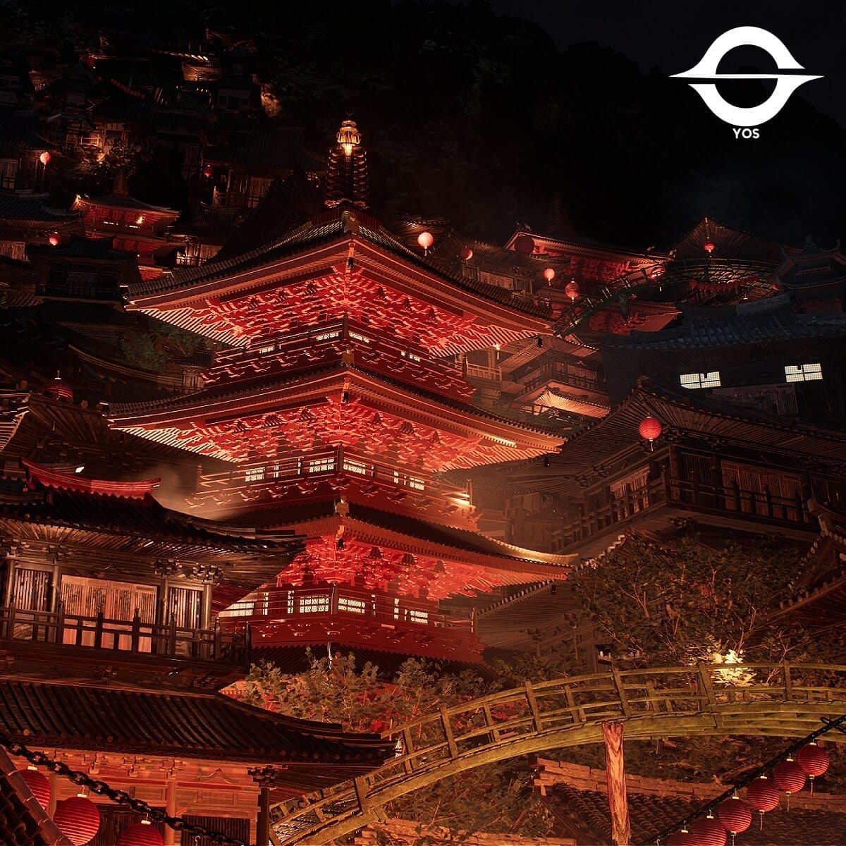 Asian Night City - Thumbnail