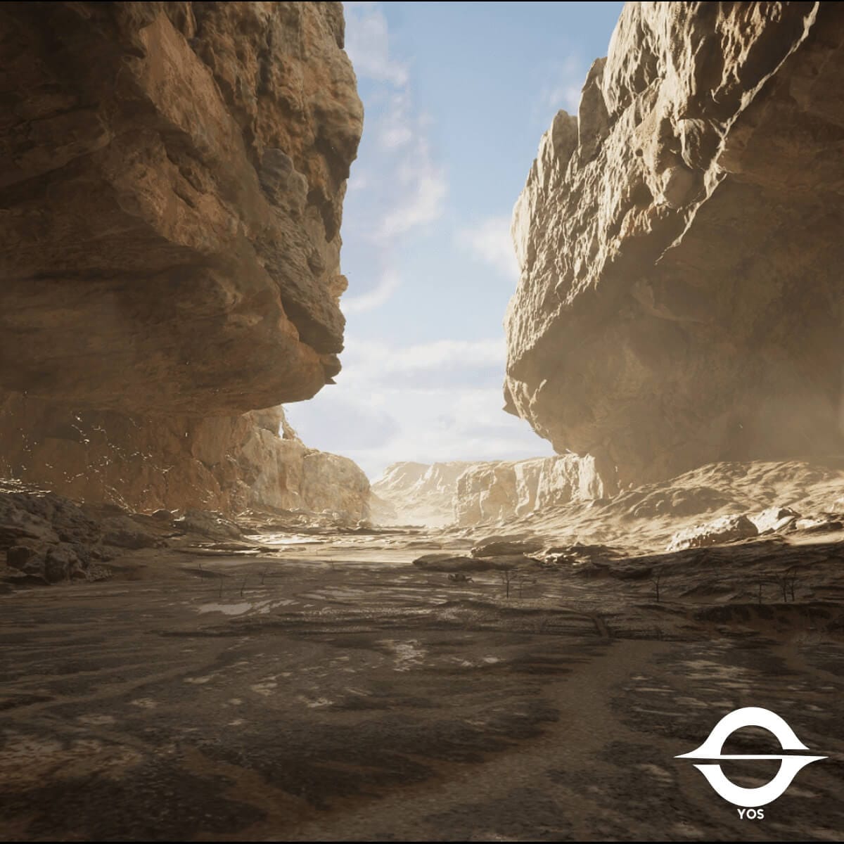 Egyptian Temple In Desert - Thumbnail