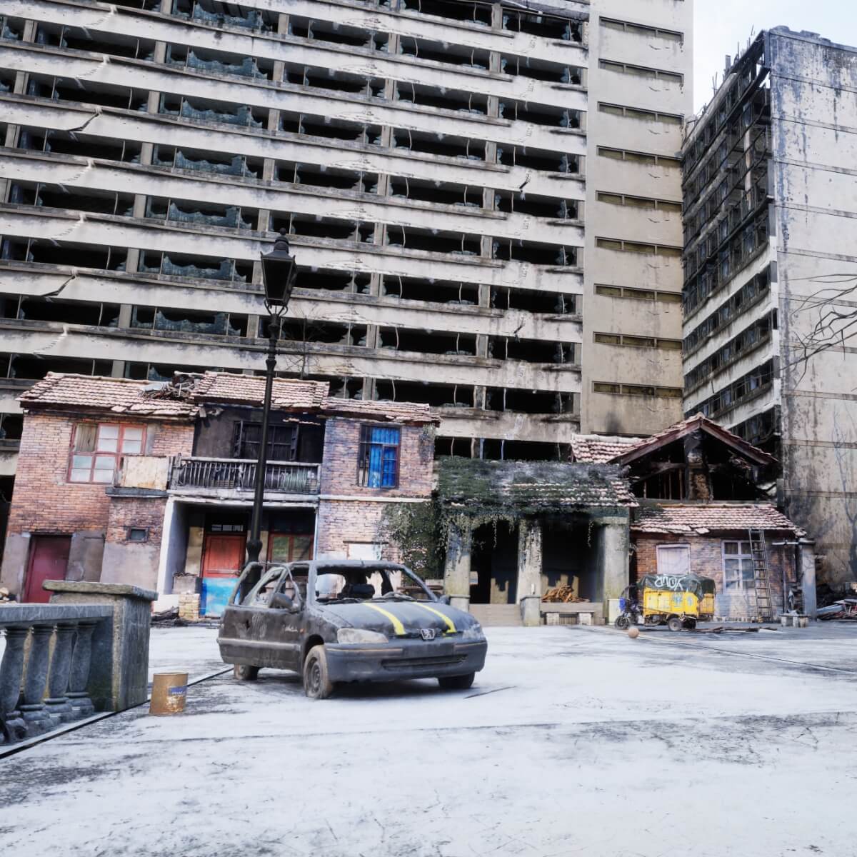 Abandoned Urban Block Environment - Thumbnail