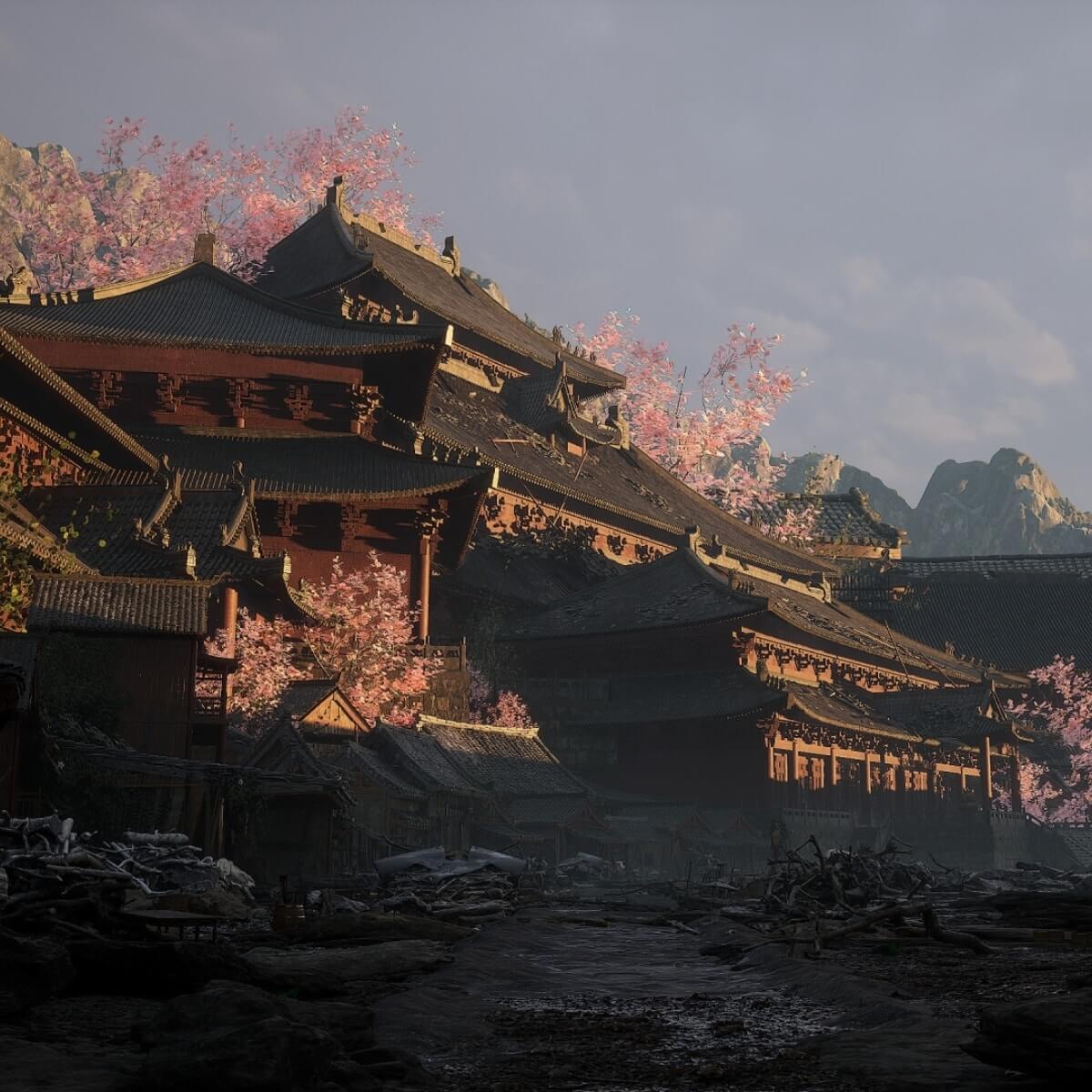 Asian Kingdom Environment - Thumbnail