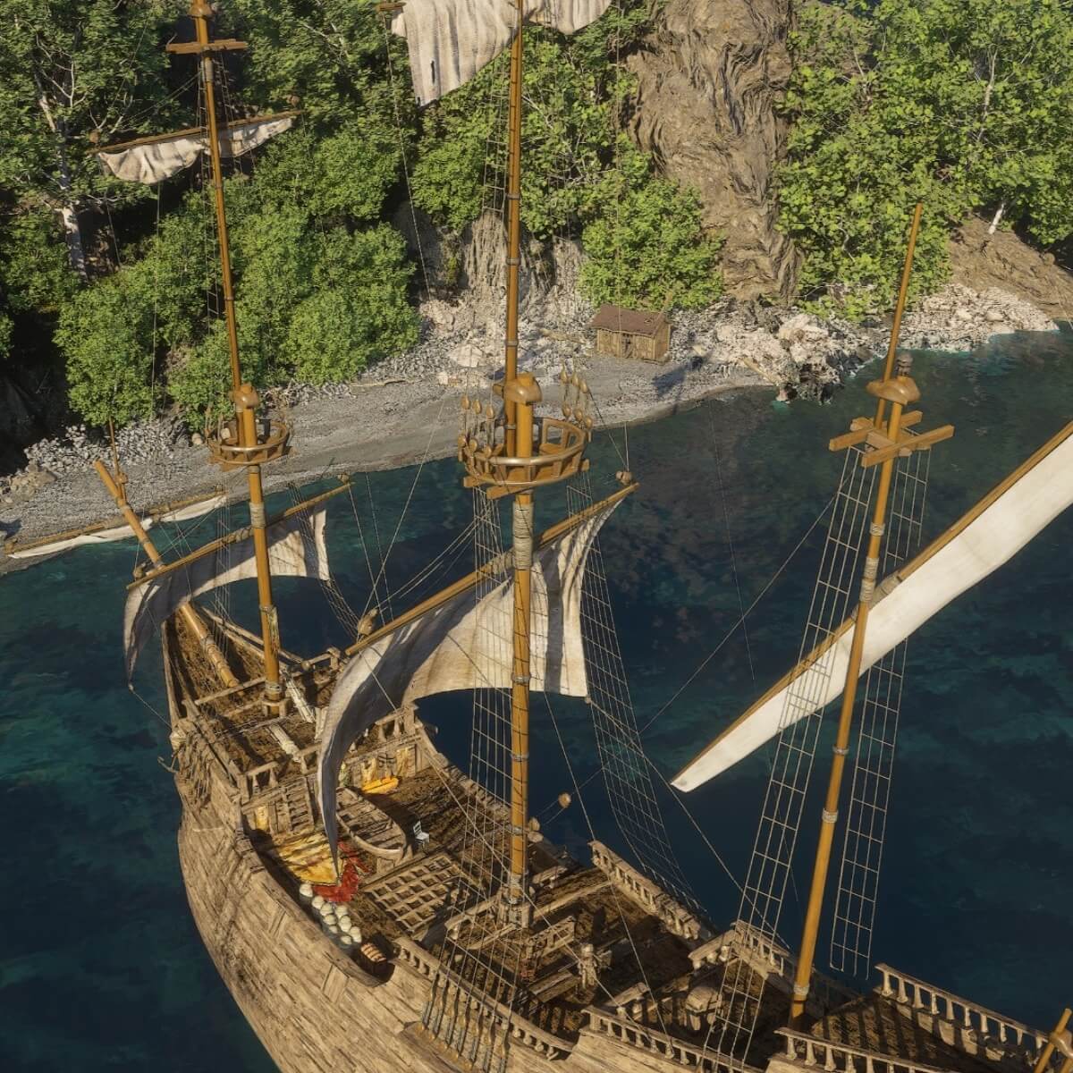 Pirate Beach Environment - Thumbnail