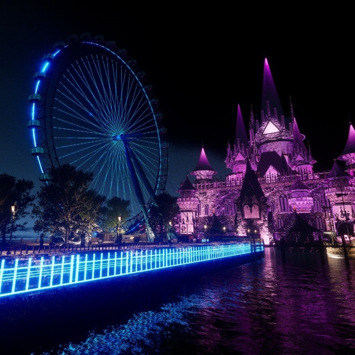 Amusement Park Environment - Thubmnail