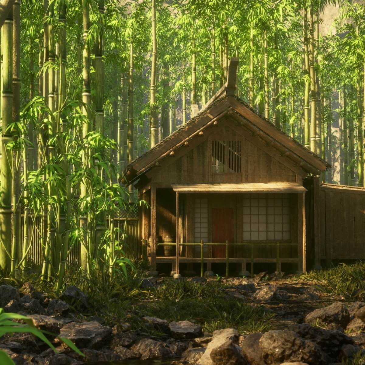 Bamboo Forest Environment - Thumbnail